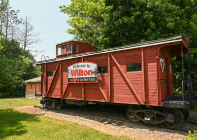 Wilton, WI caboose
