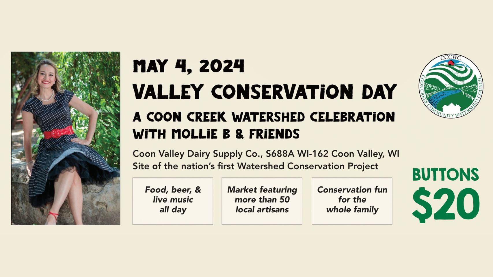 Flier for Valley Conservation Day