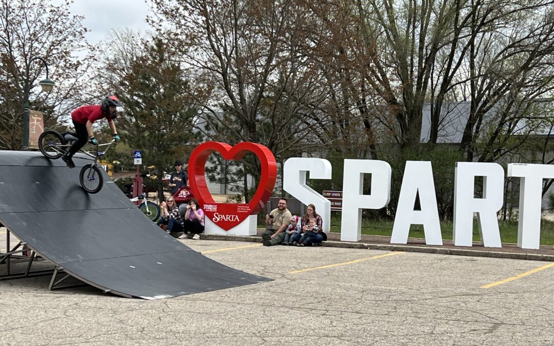 The Sparta Area Chamber of Commerce will be celebrating the beginning of another great season of bicycling in Western Wisconsin