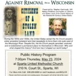 History Program: "The Ho-Chunk Struggle Against Removal from Wisconsin"