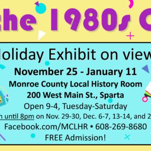 1980s Christmas Exhibit at the History Room, Sparta