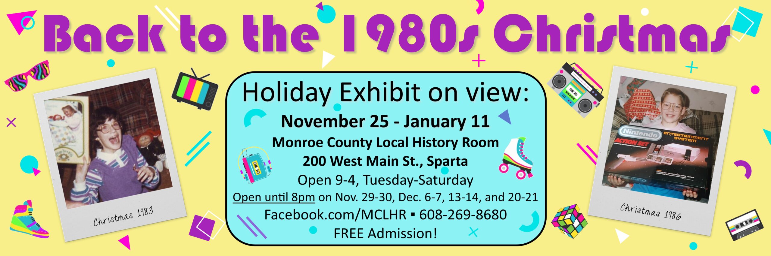 1980s Christmas Exhibit at the History Room, Sparta