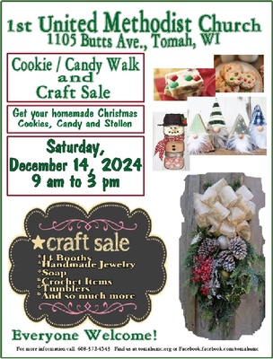 Cookie and Candy Walk and Craft Fair