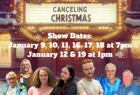 Canceling Christmas theatre show flier