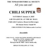 Chili supper flier