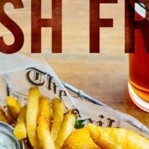 Fish Fry, french fries and beer