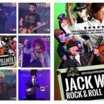 Jack Willhite in various rock costumes