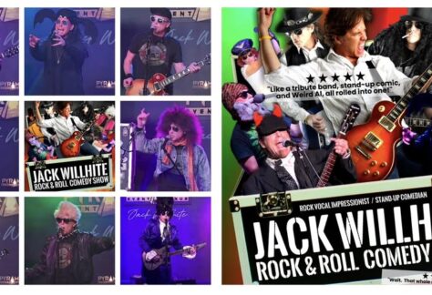 Jack Willhite in various rock costumes