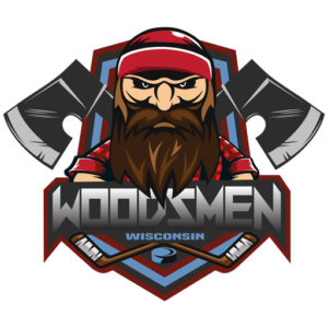 wisconsin woodsmen hockey logo