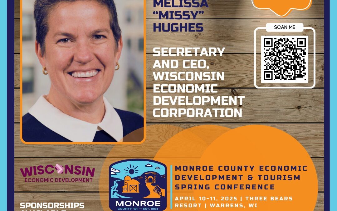 2025 Monroe County Economic Development & Tourism Spring Conference Announces Keynote and Early Bird Deadline