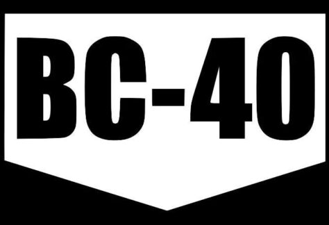 Blue Collar 40 logo
