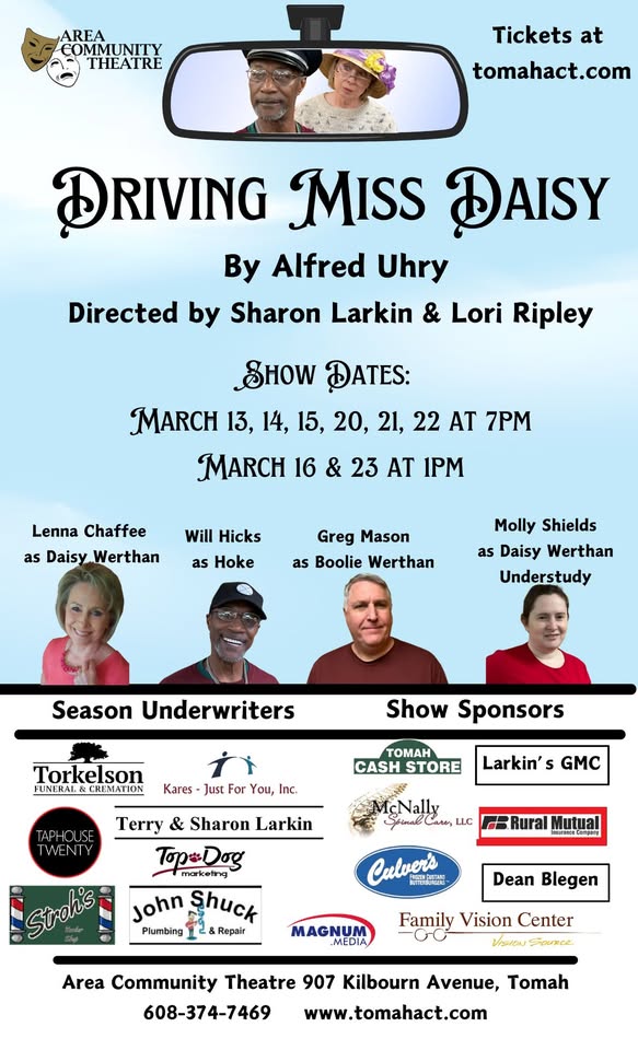 Driving Miss Daisy theatre flier