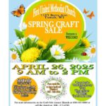 A flier for the Spring Craft Show