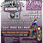 Badger State Rumble event flier