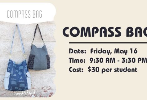 Compass Bag Class event flier