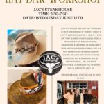 A flier for the hat workshop
