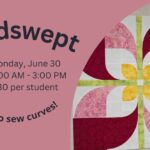 a flier for the Windswept sewing class