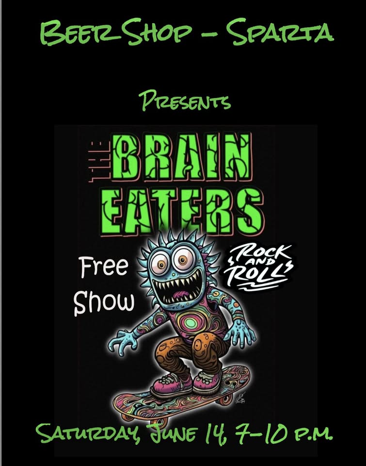 the brain eaters event flier