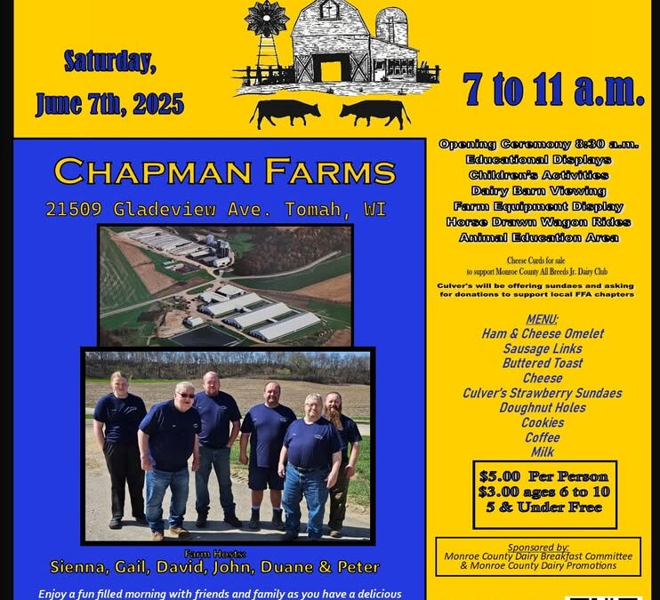 44th Annual Monroe County Dairy Breakfast