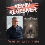 Author signing event flier
