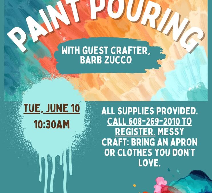 Maker Morning: Paint Pouring