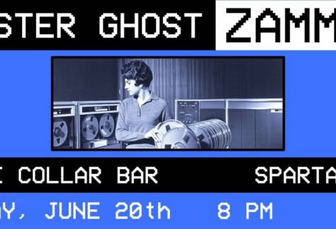 Toaster Ghost event flier