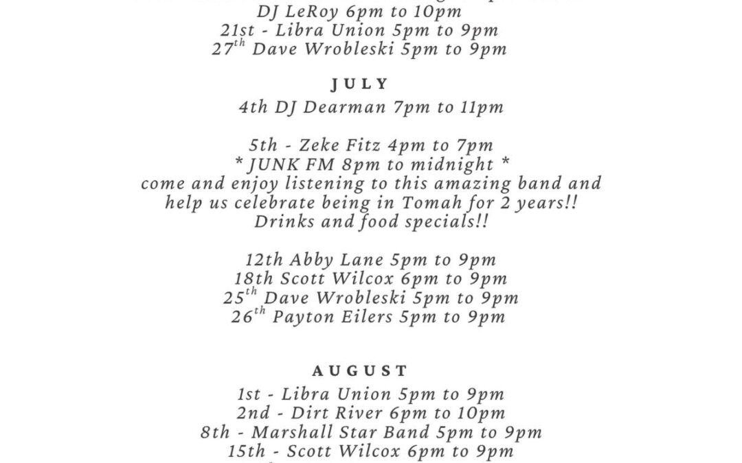 Summer Music on the Patio at JAC’s Steakhouse with Banter