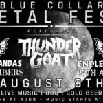 Metal fest event flier