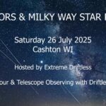 extreme driftless star party event flier