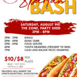 Spartan Bash event flier