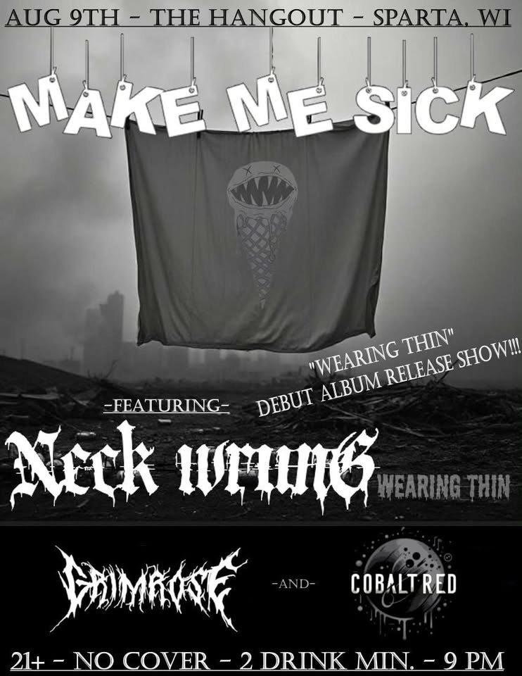Album Release show event flier