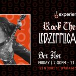 Rock the dead event flier