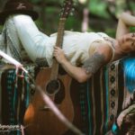 Abbey Lane with her guitar