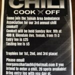 chili cook off event flier