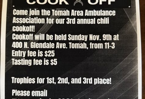 chili cook off event flier