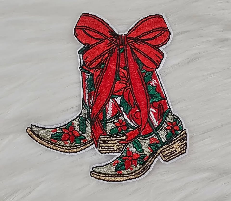 cowboy boots christmas decoration