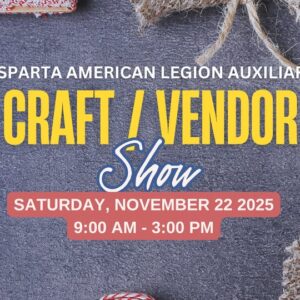 Craft and Vendor show event flier