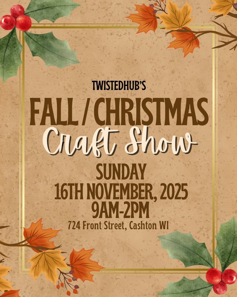 Fall/Winter Craft Show event flier
