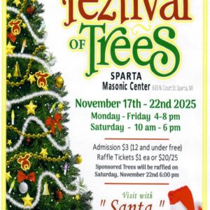 Festival of Trees event flier