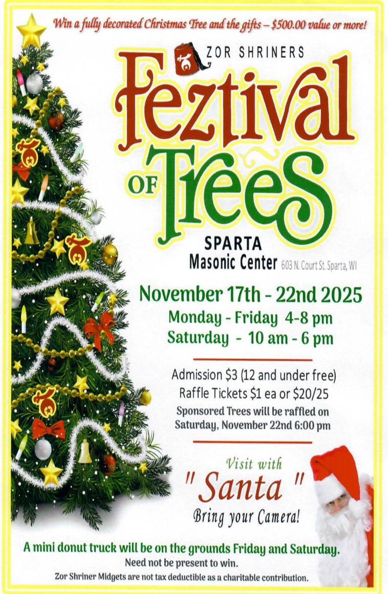 Festival of Trees event flier