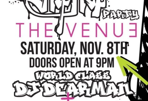 Hip Hop party event flier