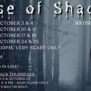 House of Shadows event flier