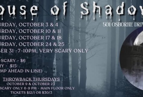 House of Shadows event flier