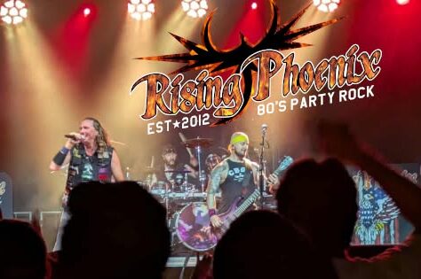 Rising PHoenix performing on stage