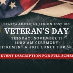 veterans day event flier