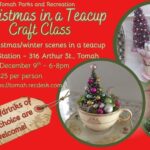 Craft Class event flier