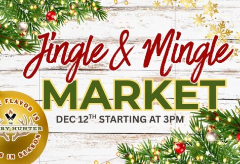 jingle and Minkgle Market event flier