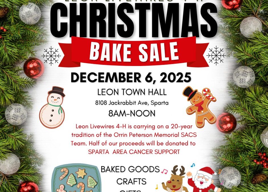 Christmas Bake Sale