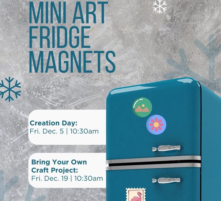 Maker Friday: Mini Art Fridge Magnets