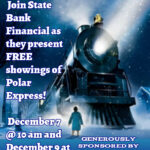 Polar Express free admission event flier